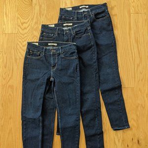 Levi's Premium 710's dark wash